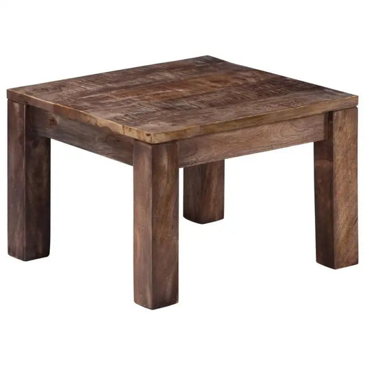 Table Basse Carrée - Manguier Massif, 50 × 50 × 35 cm (Bocage)