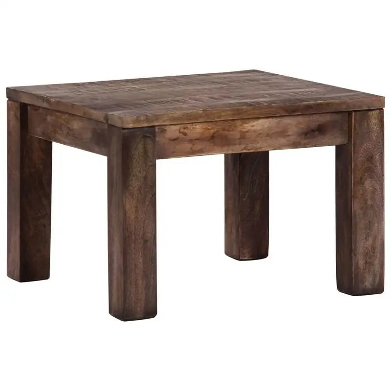 Table Basse Carrée - Manguier Massif, 50 × 50 × 35 cm (Bocage)