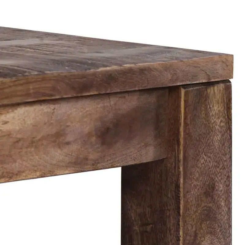 Table Basse Carrée - Manguier Massif, 50 × 50 × 35 cm (Bocage)