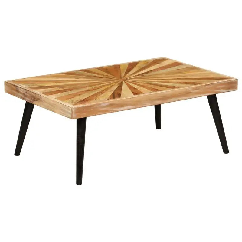 Table Basse Rectangulaire - Manguier Massif, 90 × 55 × 36 cm