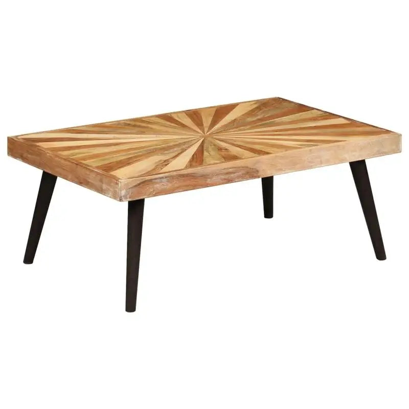 Table Basse Rectangulaire - Manguier Massif, 90 × 55 × 36 cm